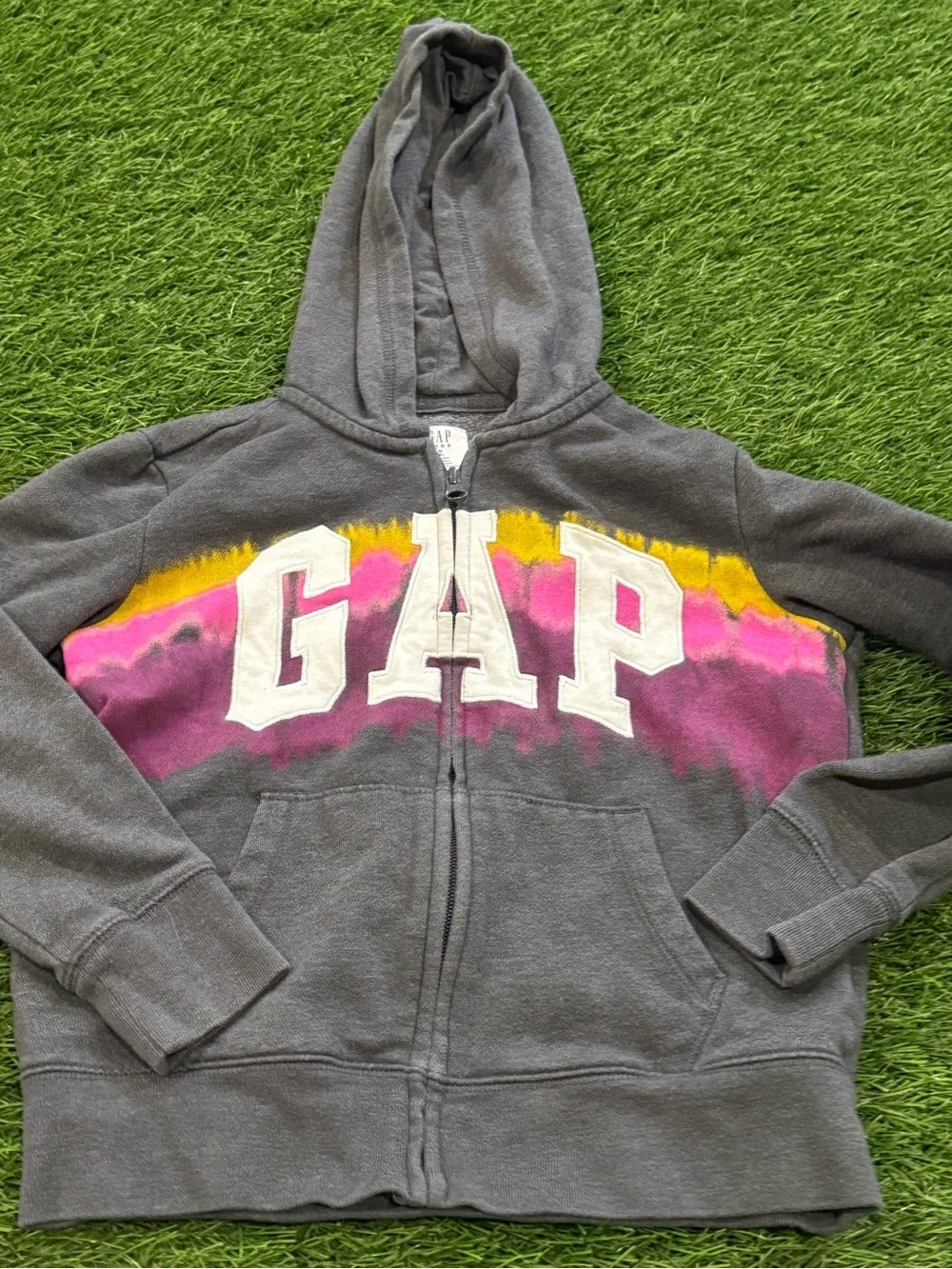 GAP Zip Up Hooded Sweatshirt